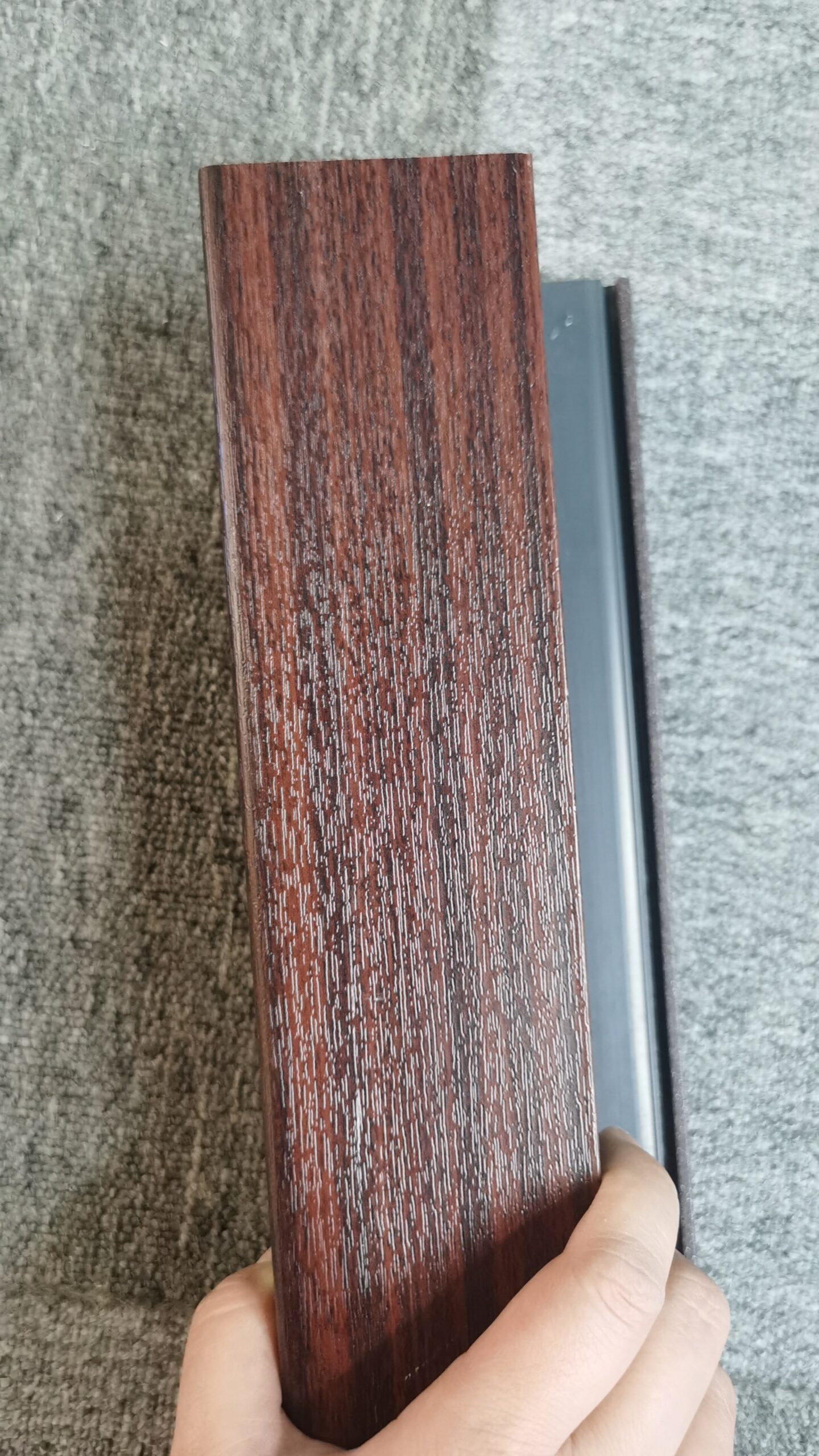 High quality Fonirte laminated color Upvc profiles for windows and doors waiting for your purchase