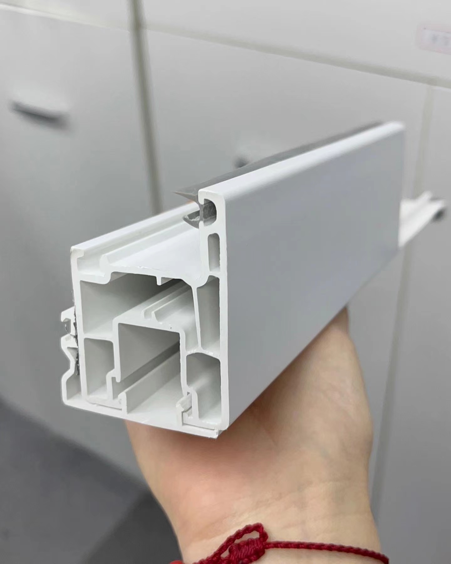 The uPVC Profiles window has strong technological performance