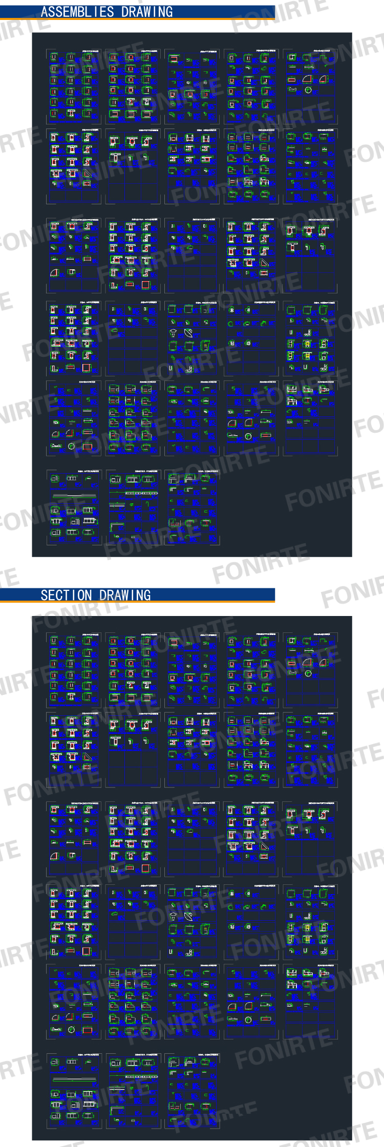Pvc Profile Color Chart Color Upvc Profile