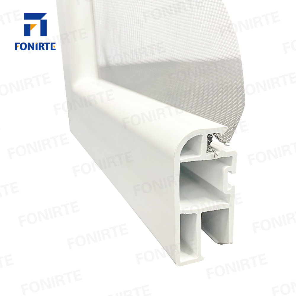 Durable and Stylish Waterproof White Plastic PVC Profile Frame