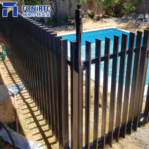 Modern Durable Aluminum Slat Fence Panels Lawn Fence Edging Decorative Garden Security Waterproof Outdoor Low Cost