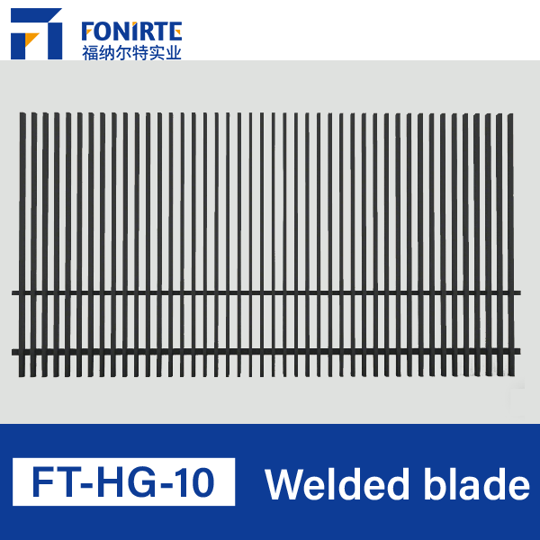 Modern Durable Aluminum Slat Fence Panels Lawn Fence Edging Decorative Garden Security Waterproof Outdoor Low Cost