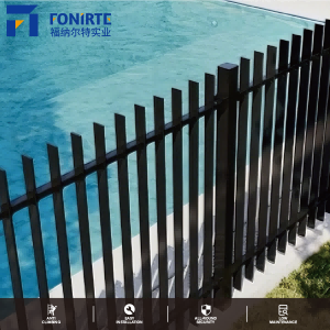 Modern Durable Aluminum Slat Fence Panels Lawn Fence Edging Decorative Garden Security Waterproof Outdoor Low Cost