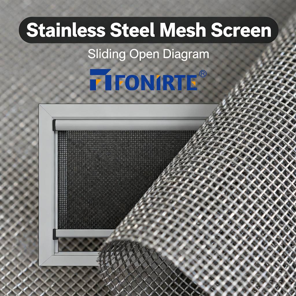 Fresh Air, Zero Bugs: The Smart Screen Solutions for FONIRTE UPVC Windows