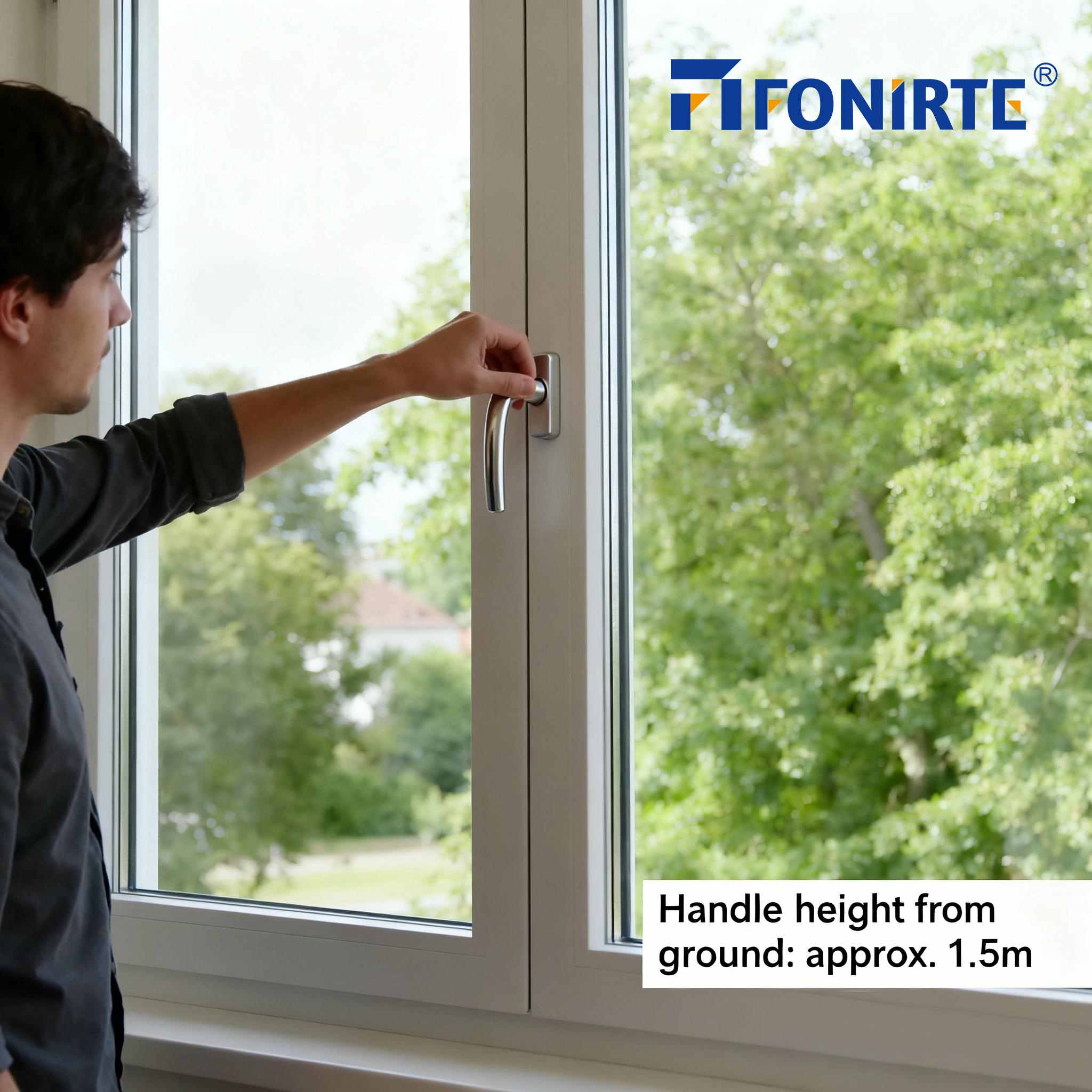 The Perfect Reach: Finding Your Ideal Handle Height with FONIRTE UPVC Windows